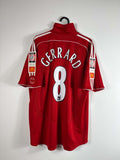 Liverpool 2006/08 hjemmebanetrøje – Steven Gerrard #8 XL