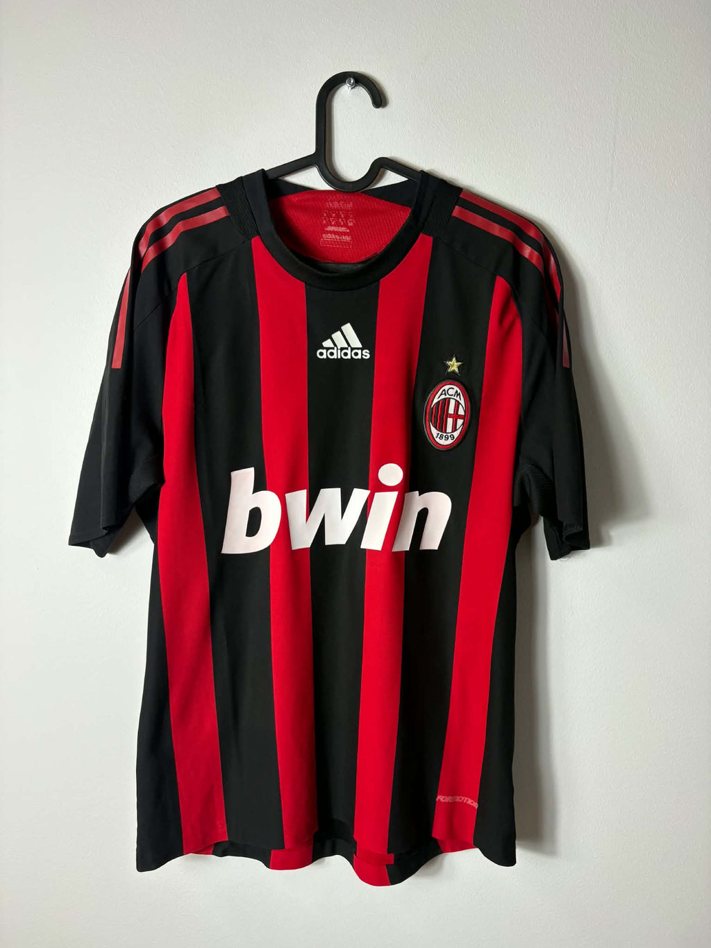AC Milan 2008/09 Hjemmetrøje – Ronaldinho #80 M