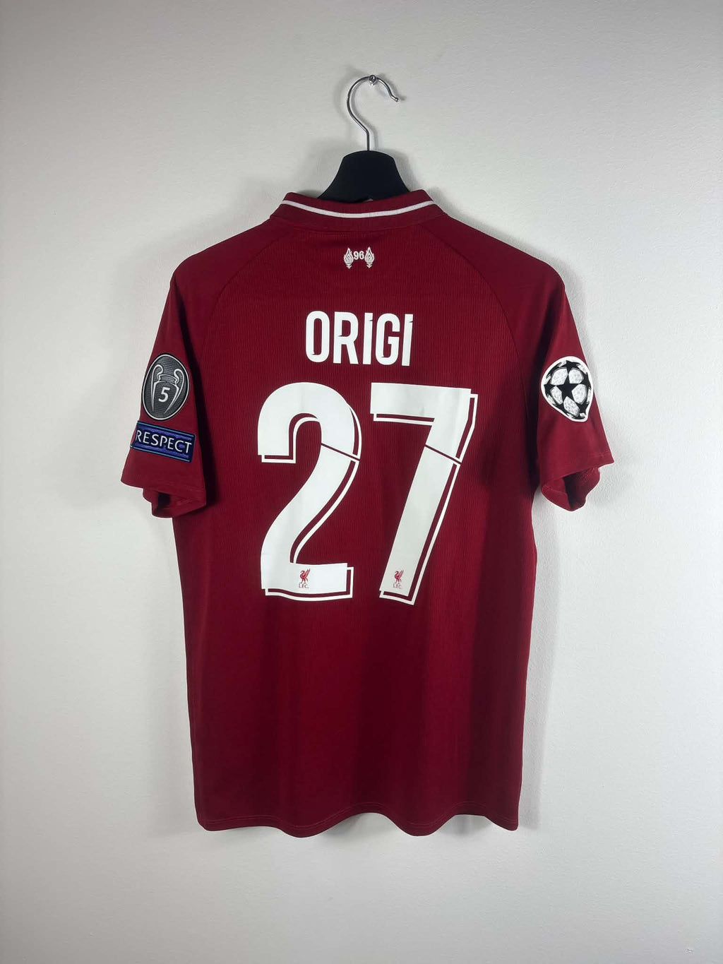 Liverpool 2018/19 hjemmebanetrøje – Divock Origi #27 M