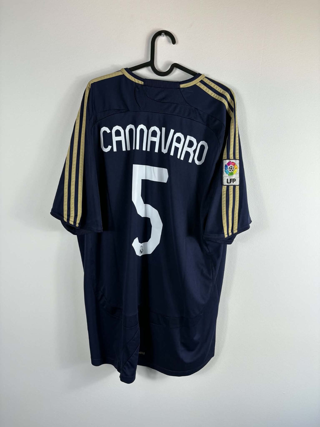 Real Madrid Hjemmebanetrøje 2007/08 – Fabio Cannavaro #5 XL