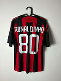AC Milan 2008/09 Hjemmetrøje – Ronaldinho #80 M