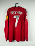 England 2004 udebane langærmet trøje – David Beckham #10 M