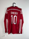 Danmark 2014 hjemmebanetrøje – Christian Eriksen #10 Match Issued M