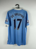 Manchester City 2015/16 hjemmebanetrøje – Kevin De Bruyne #17 L