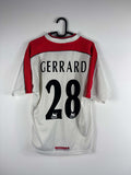 Liverpool 1998/99 udebanetrøje – Steven Gerrard #28