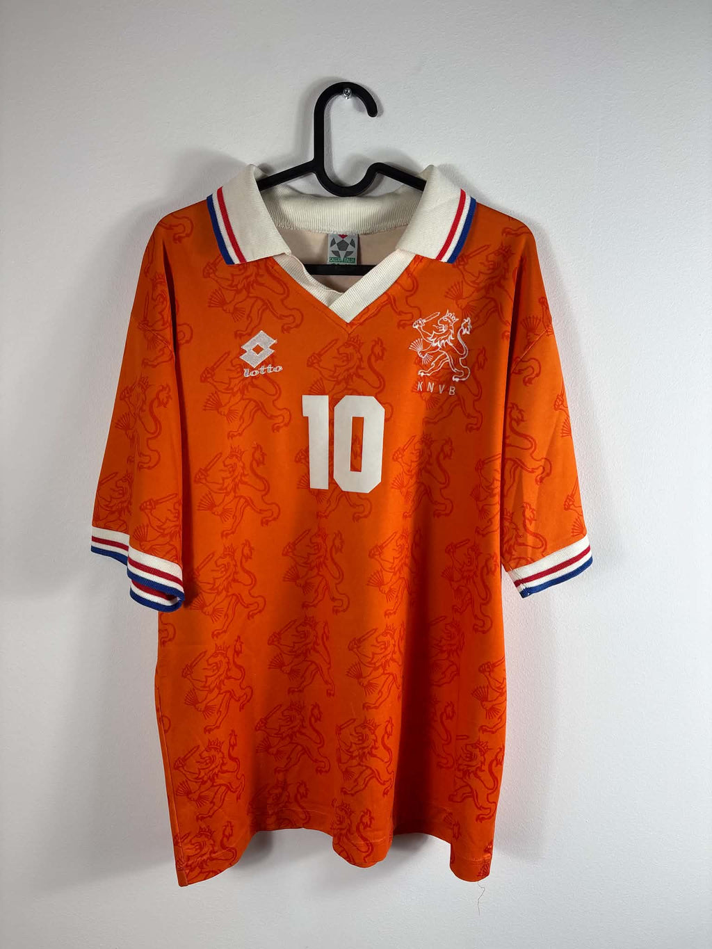 Holland 1994/96 hjemmebanetrøje – Dennis Bergkamp #10 L