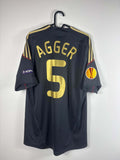 Liverpool 2009/10 udebanetrøje – Daniel Agger #5 L